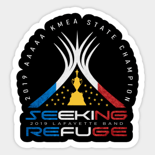 Seeking Refuge State Champions Sticker